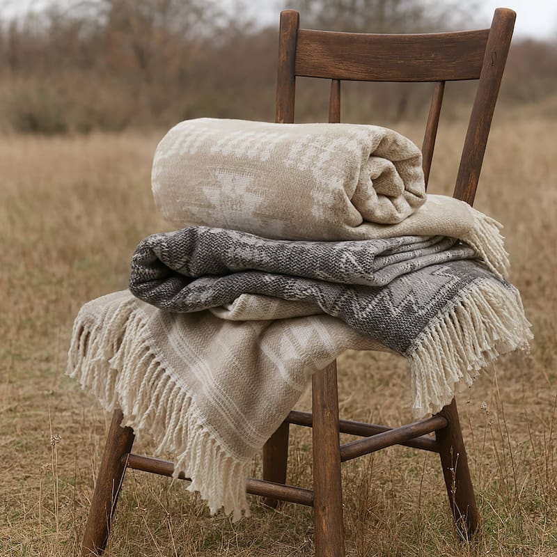 Cotton Blend Throw