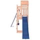 preview thumbnail 5 of 18, vidaXL Swing Set Outdoor Backyard Wooden Playground Equipment for Kids Age 3-8