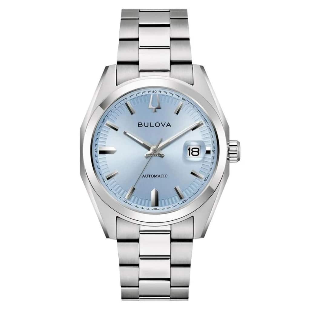 Bulova Men's Surveyor Light blue Dial Watch - 96B469 - One Size