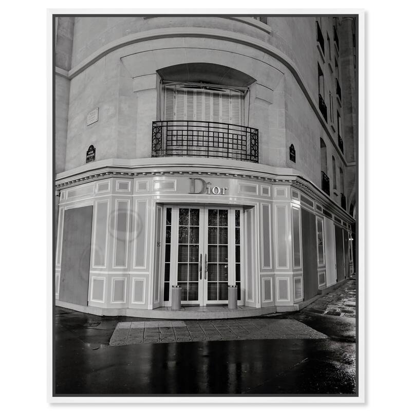 Couture Corner Canvas by Art Remedy - 16" x 20" - White