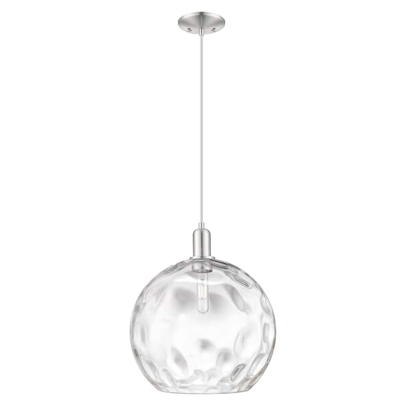 Innovations Lighting Endless Possibilities Arcadia - Athens Water Glass - 1 Light 13" Cord Hung Mini Pendant