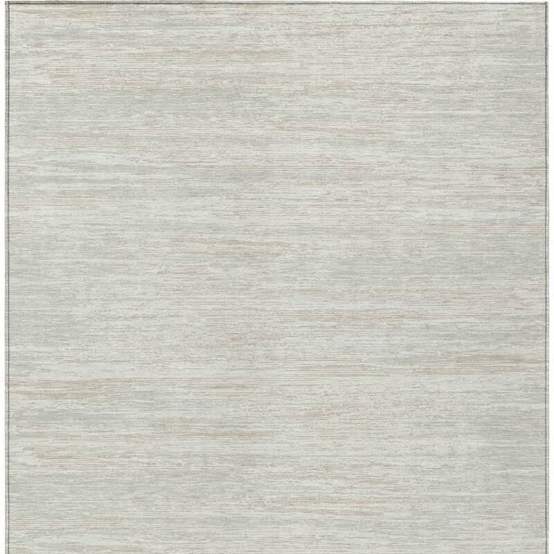 HomeRoots Striped Transitional Rectangle Outdoor Rug