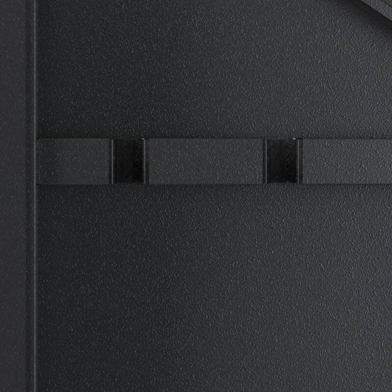 Black In Wall Gun Safes with Digital Keypad