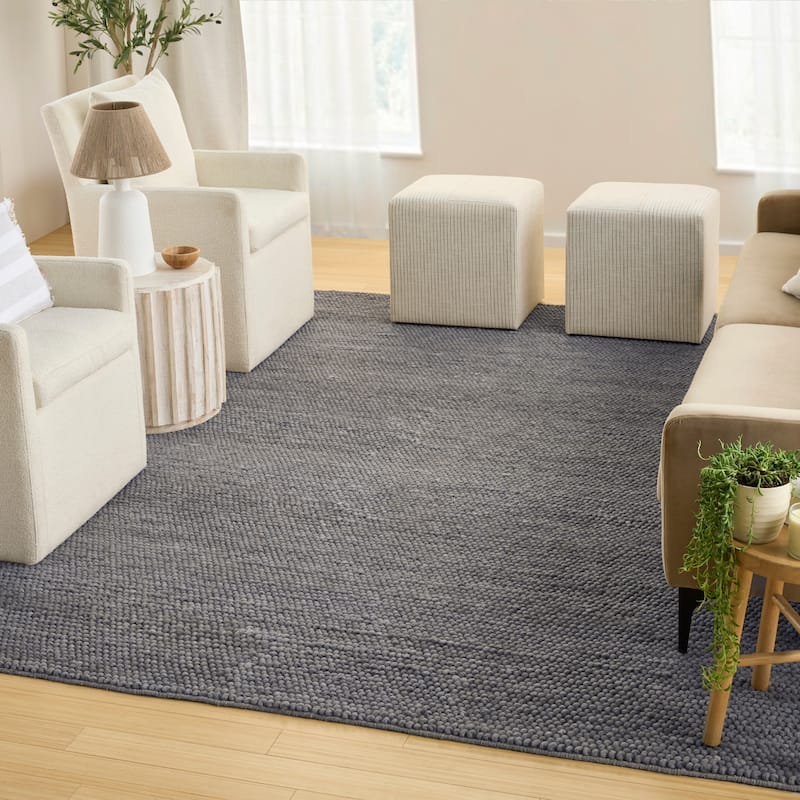 DKNY Pure Knots Indoor only Solid Area Rug