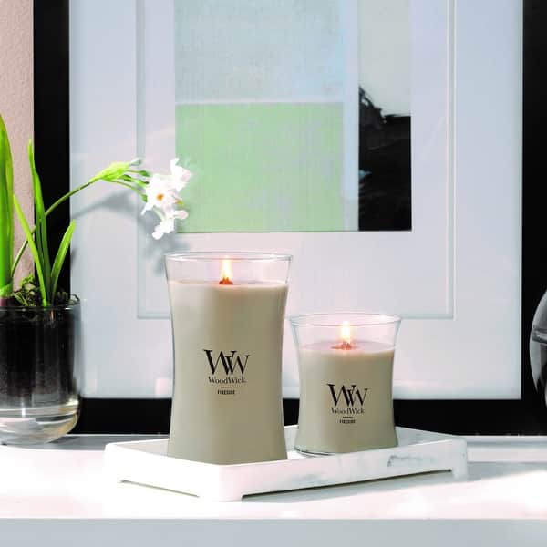 WoodWick Fireside Large Hourglass Candle - Bed Bath & Beyond