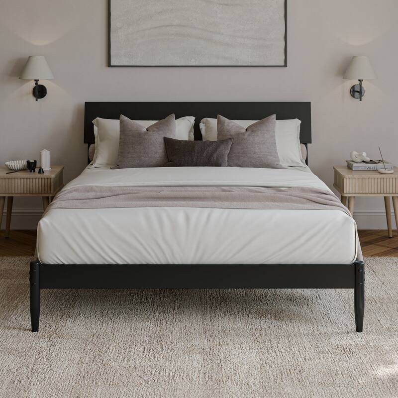 Bradford Platform Bed with Adjustable Headboard