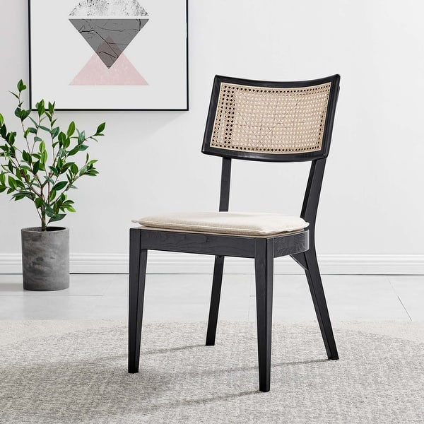 Caledonia Wood Dining Chair - Beige
