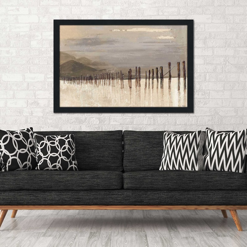 "Hidden Pier (Horizontal)" Print on Acrylic