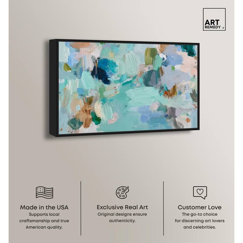 Layers of Feeling II Canvas by Art Remedy