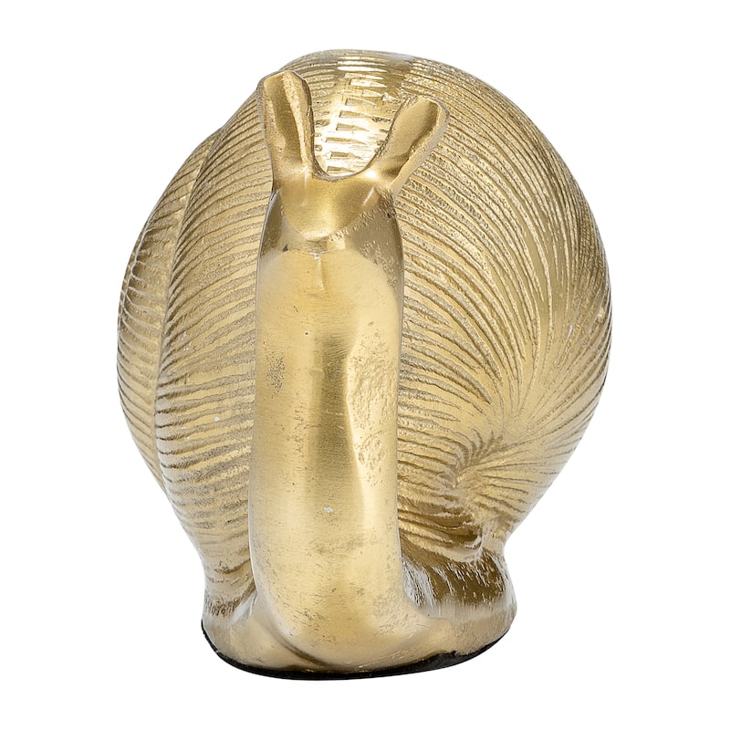 Sagebrook Home 7"L Metal, Decor Snail, Gold, Novelty, 5.5"H, Solid Color - 7.0" x 3.5" x 5.5"