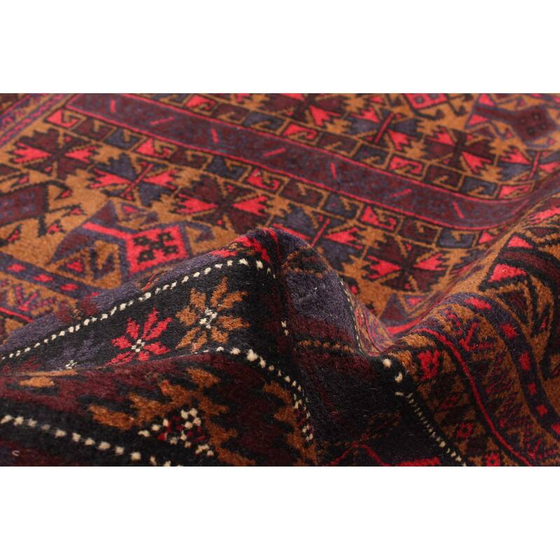 ECARPETGALLERY Hand-knotted Teimani Brown Wool Rug - 3'0 x 4'6