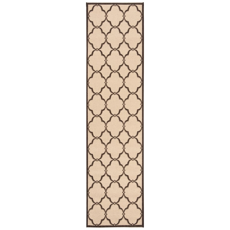 SAFAVIEH Beach House Caetana Indoor /Outdoor Waterproof Patio Backyard Rug