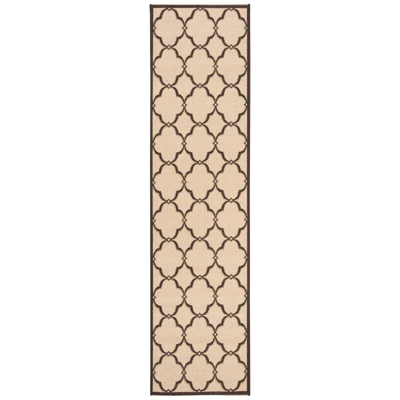SAFAVIEH Linden Gaye Indoor/ Outdoor Waterproof Patio Backyard Rug.