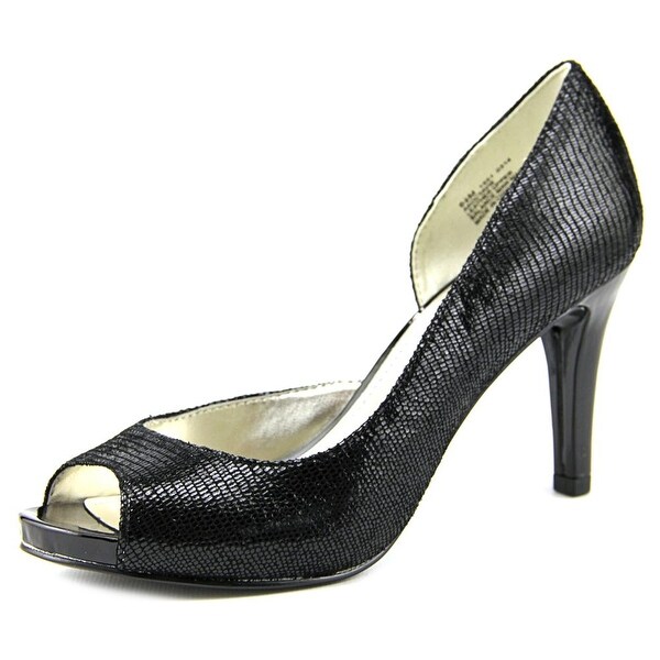 Shop Anne Klein Octavie Peep Toe Leather Heels Free Shop Anne Klein Octavie Peep Toe Leather Heels Free