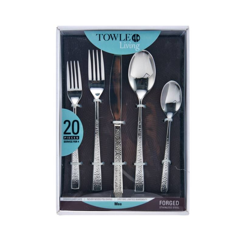Towle Living Mea 20-Piece Flatware Set