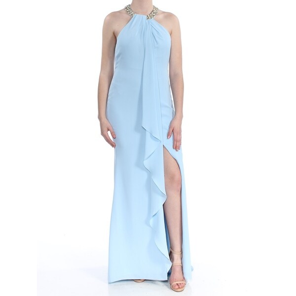 calvin klein light blue dress