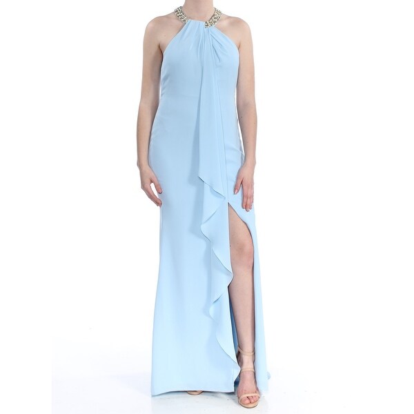 calvin klein baby blue dress