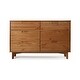 preview thumbnail 61 of 84, Middlebrook Gammelstaden Mid-Century Solid Wood 6-Drawer Dresser