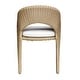 preview thumbnail 7 of 10, Uttermost Kavali Outdoor Wicker Dining Armchair