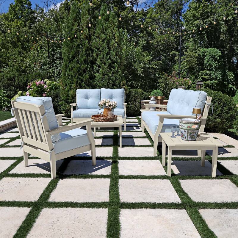 HIGHWOOD Lehigh 6-Piece Grand Deep Seating Set