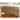 Modern Wood & Woven Abaca Trunk, Rustic Brown - 19 H x 42.25 W x 18.25 L