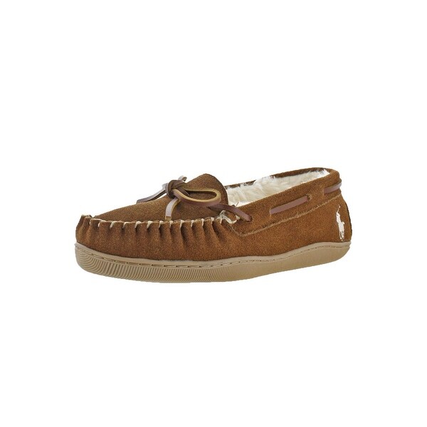Shop Polo Ralph Lauren Womens Charlie Moccasin Slippers