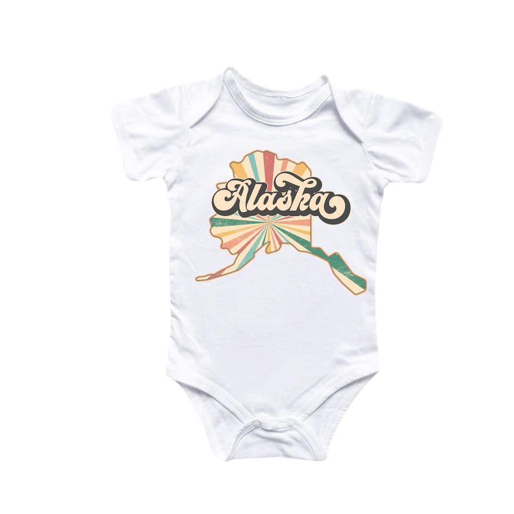 Alaska - Baby Boy Girl Clothes Infant Bodysuit Funny Cute Newborn