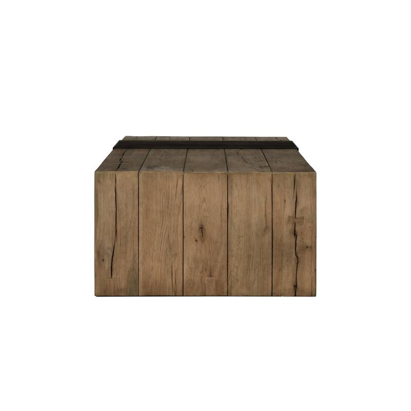Classic Home Danica Coffee Table in Natural Oak