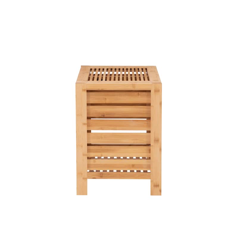 Bracken Natural Bamboo Laundry Hamper