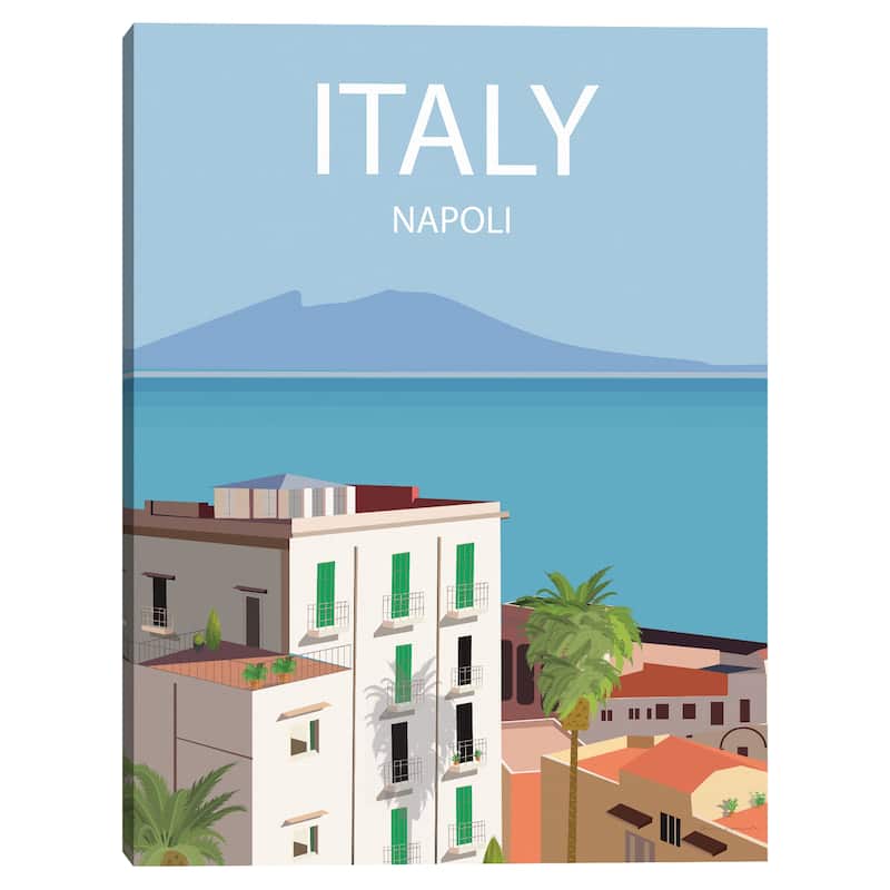 Napoli Canvas Art Print