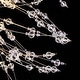 preview thumbnail 88 of 89, 8/9/16-Light Modern Glam Linear Sputnik Globe Pendant Island Light Firework Starburst Crystal Chandelier with Crystal Beads