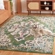 preview thumbnail 15 of 23, SAFAVIEH Madison Anny Boho Medallion Distressed Area Rug 8' x 10' - Green/Aqua - Rectangle