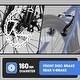 preview thumbnail 1 of 6, Blue Kids Mountain Bike 7 Speed Teenager Children Kids' Bicycles Front Suspension Disc U Brake, 14 Inch Height Steel Frame Blue