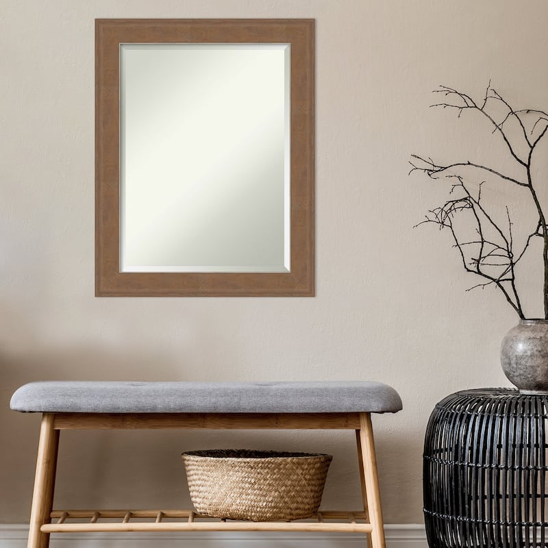Beveled Bathroom Wall Mirror - Alta Frame