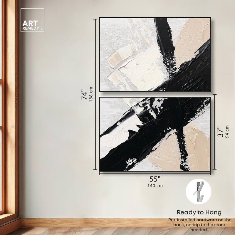 Graphic Impact II Canvas Set of 2 by Art Remedy