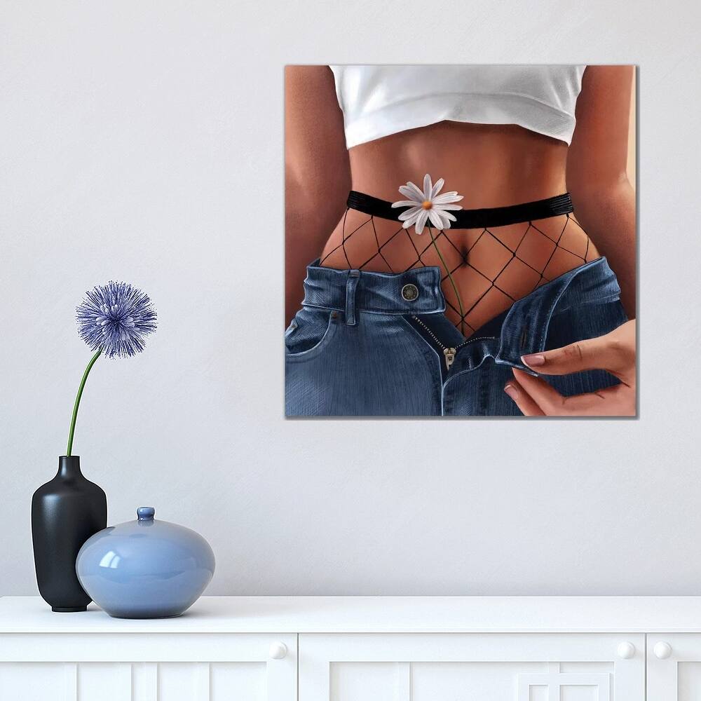 iCanvas "Daisy" by Teodora Jelenic Canvas Print