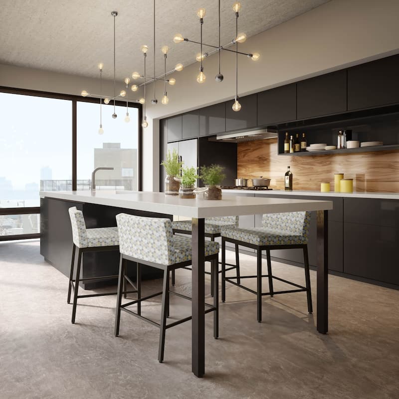 Amisco Fairfield Plus Counter and Bar Stool