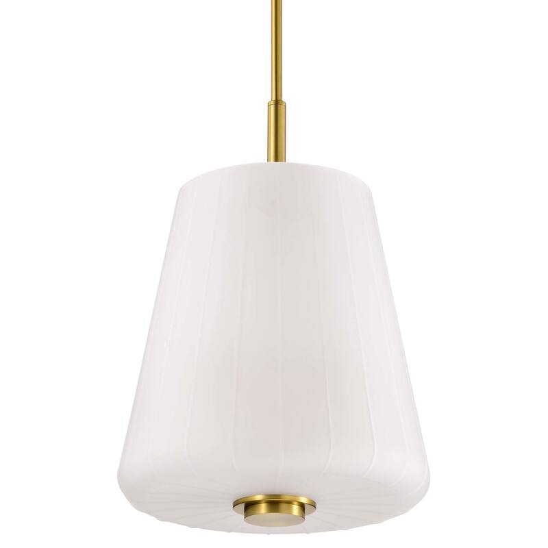 Nuvo Lighting 60/8228 Lune 3 Light 12" Wide Pendant - Vintage Brass