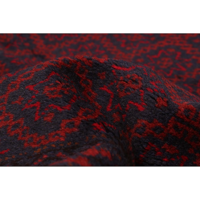 Teimani Red Rug 3'10" x 6'5" - 3'10 x 6'5