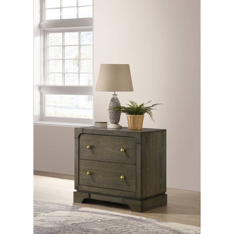 Sundance Dark Cocoa 2-drawer Nightstand Bedside Table