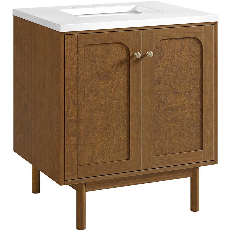 James Martin Vanities 545-V30-3WZ Laurent 30" Single Basin Poplar Wood
