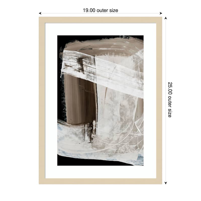 Mind by Dan Hobday Wood Framed Wall Art Print