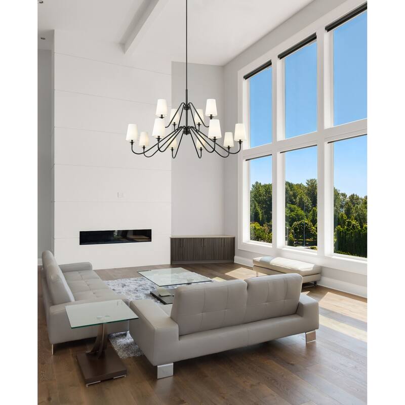 Z-Lite 7509-12-60 Gianna 12 Light 61" Wide Chandelier