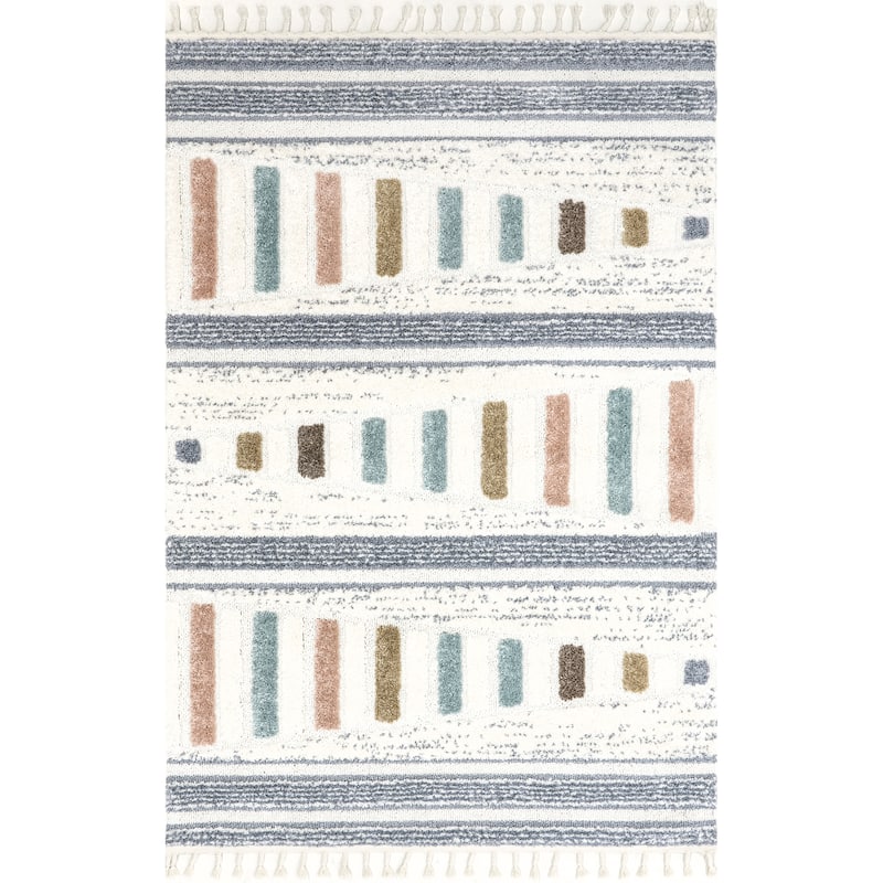 Nuloom Iria Colorful Pyramid Kids Area Rug