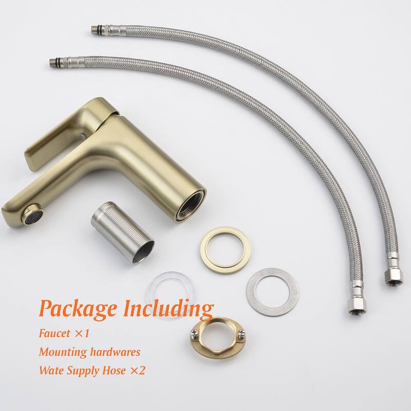 Single Hole Bathroom Sink Faucet Single Handle Bathroom Faucets Vanity Basin Faucet Modern Taps With Valve