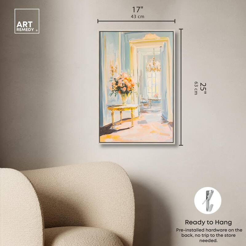 Glowing Room II Canvas by Art Remedy