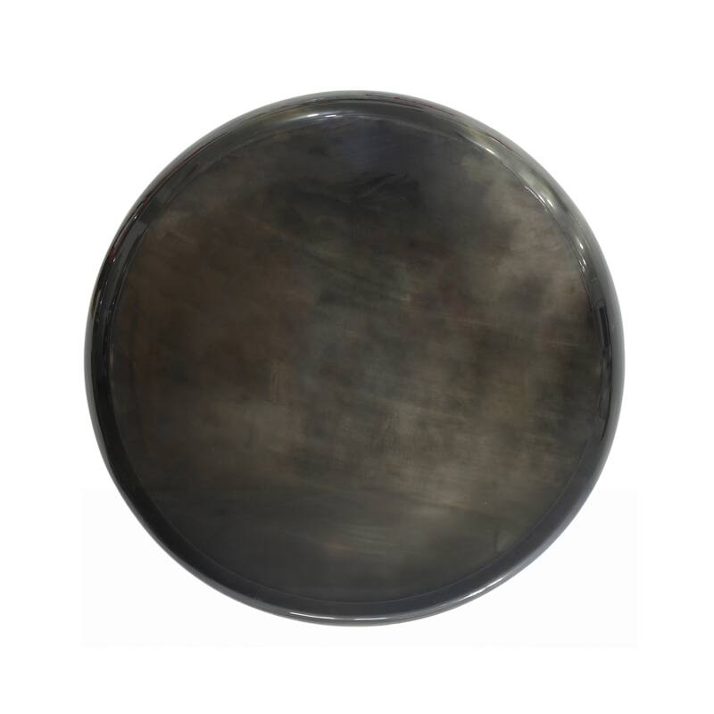 Pasargad Home Helios Drum Shape Coffee Table - W39" x D34.5" x H14.5"