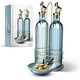 preview thumbnail 57 of 196, COOK WITH COLOR Glass Olive Oil Bottle Dispenser - 2 Pack- 17oz Oil and Vinegar Carafe Decanter Blue Elegant Fluted