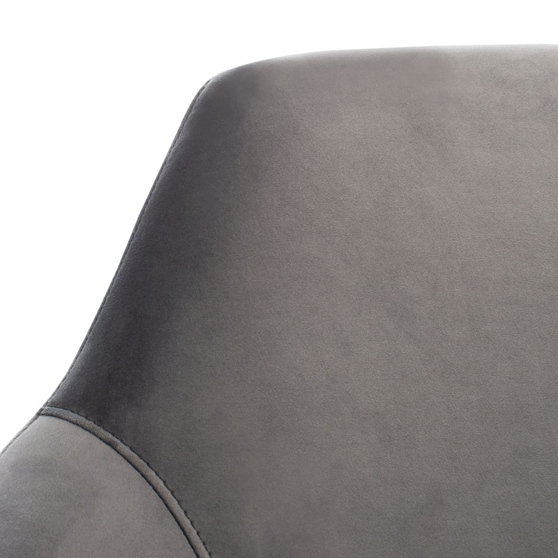 SAFAVIEH Couture Kristell Velvet Swivel Accent Chair - 31.1" W x 32.3" L x 29.5" H - 31Wx32Dx30H