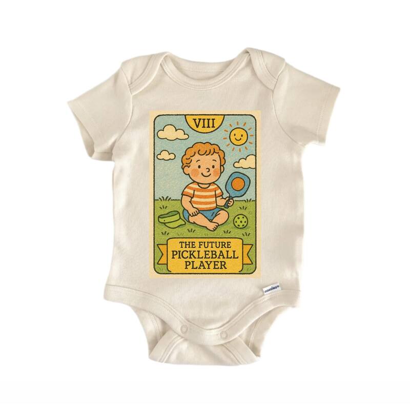 Future Pickleball Player - Baby Bodysuit - Natural - Newborn